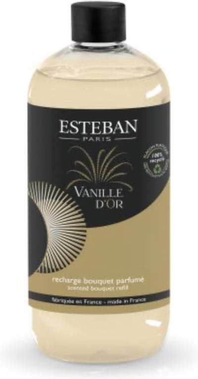 Esteban Classic Vanille d’Or Navulling geurstokjes 500ml