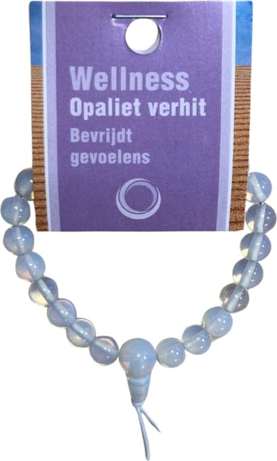 Opaliet powerbead armband + kaart (synth)