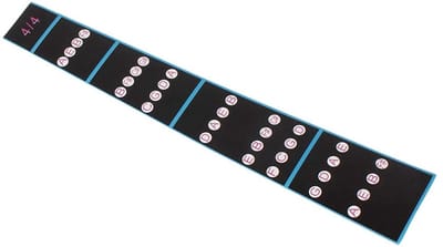 Dailygoods - Viool-toetsstickers - Vingerleiding - Afneembaar - 4/4 Formaat - Oefenmateriaal voor Beginners - Eenvoudig aan te brengen