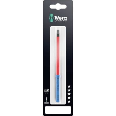 Wera Kraftform Kompakt VDE 64 i 5,0 x 157 mm TIE SB Elektronica Inbus Verwisselbare kling 5.0 mm