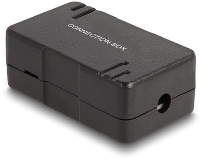 Delock Network Connection Box LSA Cat.6 black