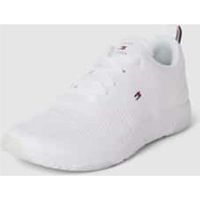 Sneakers met labelstitching