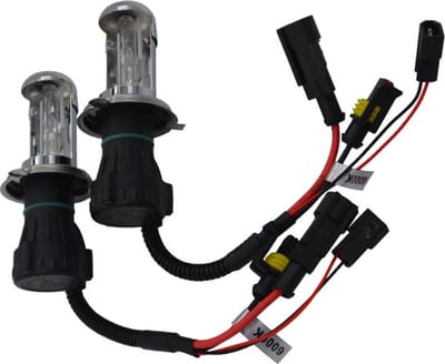 TLVX H4 HID Bi-Xenon lampen - 2 Stuks - Xenon - 4300K - Dimlicht – Grootlicht - Veel zicht - HID - Metalen base - Xenon lamp – H4 - 35W - 55W - 12V - Auto lamp - Xenon Auto - Kleur Wit – H4 Xenon Combi-lampen