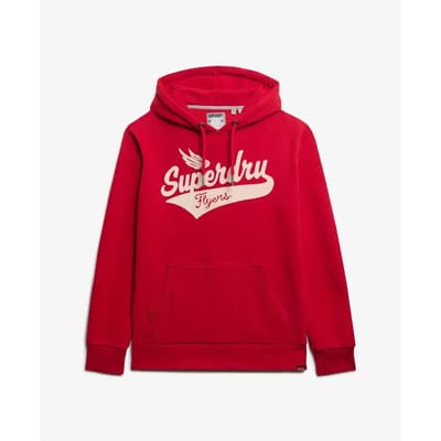 Superdry - Flyers Script hoodie - Heren - Hoodies