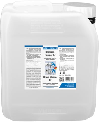 WEICON Remmenreiniger AF – 5 L – Acetonvrij voor auto motor fiets