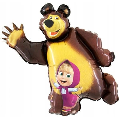 Ballon Foil 14  - Masha et l'Ours