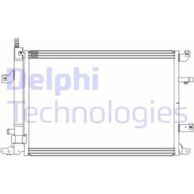 Condensator, airconditioning DELPHI CF20316