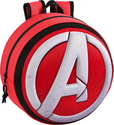 Marvel Avengers Peuterrugzak 3D Logo - 31 x 31 x 10 cm- Polyester