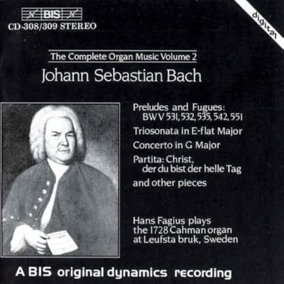 Hans Fagius - The Complete Organ Music Vol 2 (2 CD)