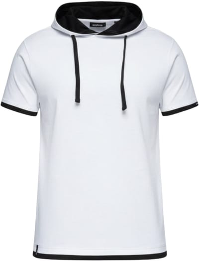 OMBRE T-shirt - Regular Fit - Katoen - Korte Mouw Wit S