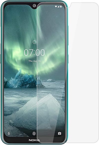 LuxeBass Screenprotector geschikt voor Nokia 7.2 - glas scherm - bescherming