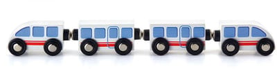 Viga Toys - Treinbaan Accessoireset - Hogesnelheidstrein - 4 delig
