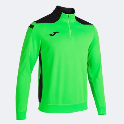 Joma Championship VI Ziptop Kinderen - Fluo Groen / Zwart | Maat: 128