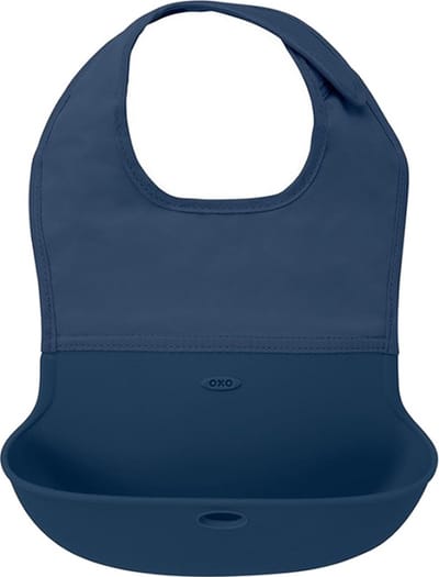 OXO tot Oprolbare slab - Slabbetjes - Slabbertjes baby - Slab -Navy