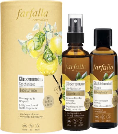Geschenkset Moments of happiness Farfalla