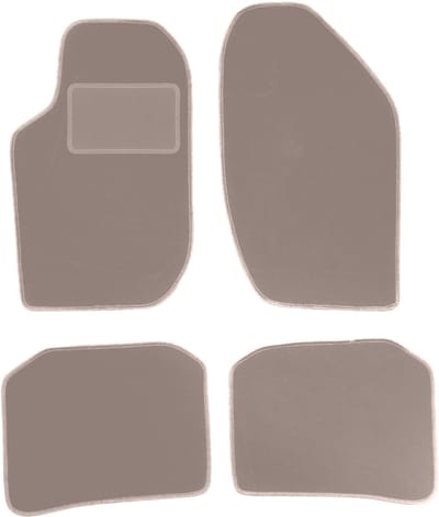Beige velours matten voor: Lancia Thema sedan (1984-1994)