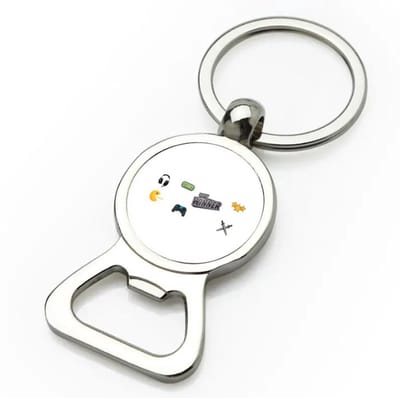 Akyol - games flesopener - Gamen - de echte gamers - cadeau voor ieamand die houdt van gamen - verjaardagscadeau - gift - geschenk - 9 bij 3 cm
