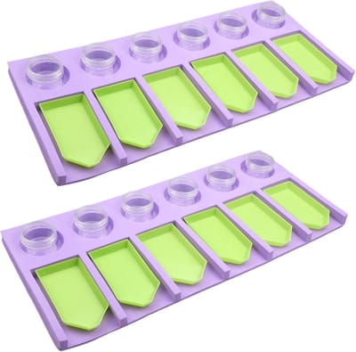 Art Tray Schilderen Accessoires Lade Organizer Opbergcontainer voor Steentjes Met 12 Slots
