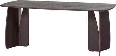 WOOOD Veere Eettafel - Massief Eikenhout - Mystic Brown - 180 x 100