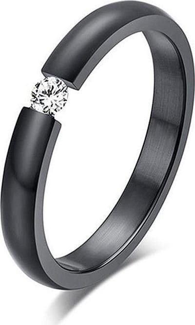 Montebello Ring Batis - 316L Staal - Trouwen - Maat 62-19.75mm