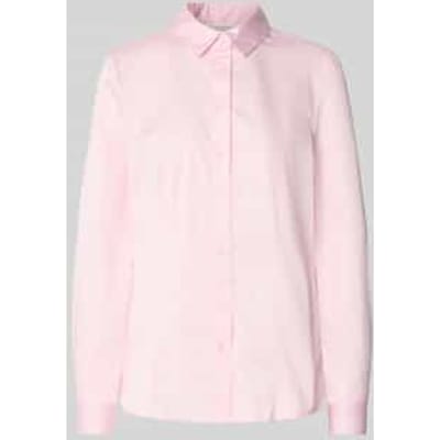 Overhemdblouse met knoopsluiting