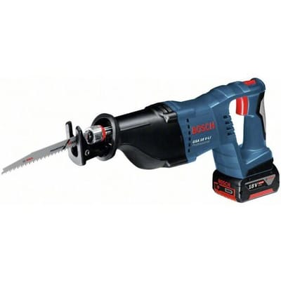 Bosch Professional GSA 18 V-LI 060164J00B Accu-reciprozaag Incl. 2 accus, Incl. lader, Incl. koffer 18 V 5 Ah