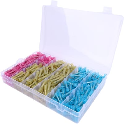 540 STUKS Krimpkous Draadconnectoren Kit Marine Kwaliteit Waterdicht Geïsoleerde Elektriciteitsdraad
