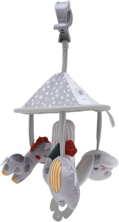 Kinderwagen Knuffel - Hanger Speelgoed - Baby Vermaak - Zachte Pluche Stof - 32 x 23 x 4 cm