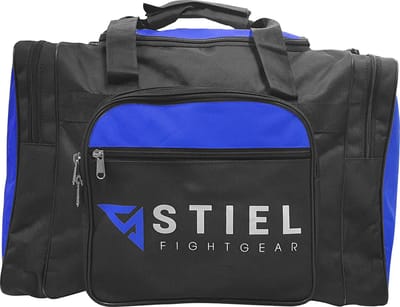 Stiel Sporttas - Small - Zwart met Blauw- 50 x 38 x 28cm
