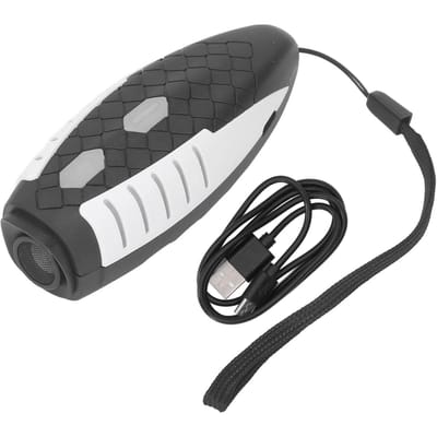Hond blaffen afschrikker apparaat Ultrasoon USB-opladen Draagbaar Handheld Hond blaffen stopper met gray