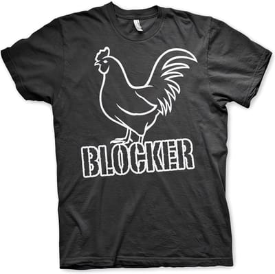 Hybris Cockblocker T-shirt Zwart