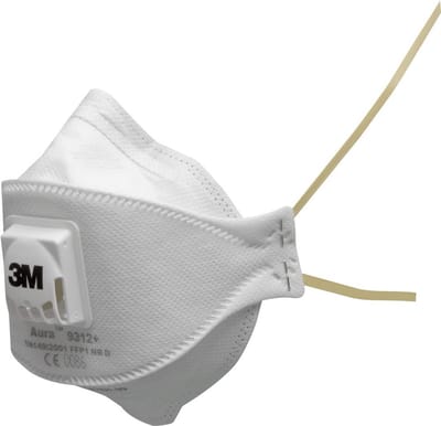 FFP1 Deeltjesmasker met Ventiel - 10 Stuks Ademhalingsmaskers