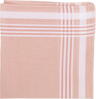 Elegante Roze Dameszakdoeken Alta 3 - Set van 6 - 100% Premium Katoen - Tijdloze Klasse en Kwaliteit van Tiseco