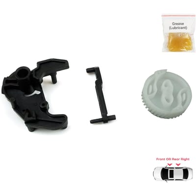 BDP148-2 Kit de Réparation d'Engrenage de Loquet de Serrure de Porte 51217202146 Droit pour BMW 1 3 5 X5 X6 Z4 E90 E91 E92 E93