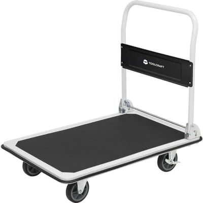 Inklapbare Plateauwagen - Staal met 300 kg Laadvermogen