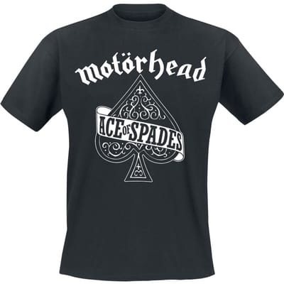 Motörhead T-shirt - Ace Of Spades - M tot 5XL - voor Mannen - zwart
