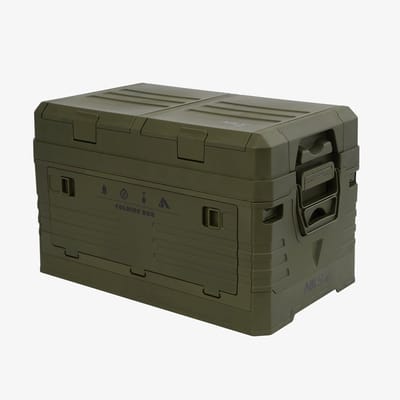 Nils Camp NCB4003 - Opvouwbare Kampeerdoos - 42L - Groen - Organizator