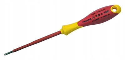 PROLINE aanmelding Schroevendraaier Vlak 3x100mm 1000V