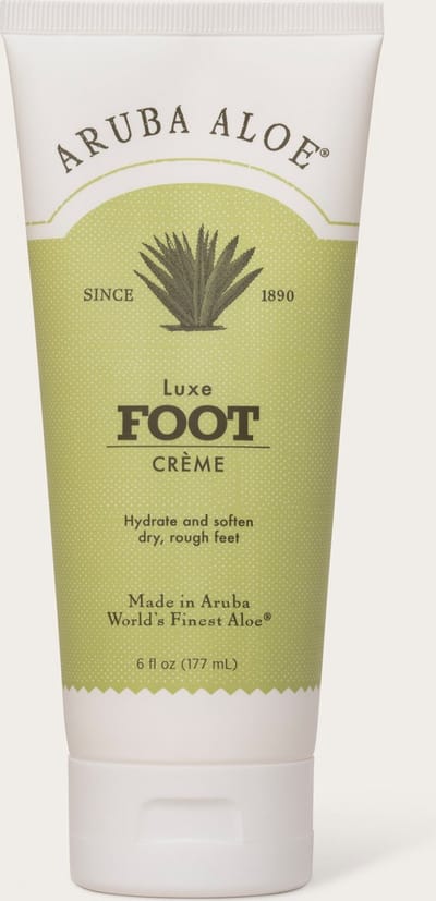 Aruba Aloe Voetencrème | Voedend & verzachtend | Mint geur | Pure Aloë Vera | 177ml