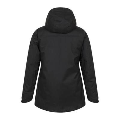 Mountain Warehouse Dames Verbier Textured Waterdichte Skijas (Zwart)