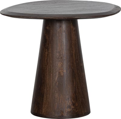 WOOOD Posture Bijzettafel - Hout - Walnoot - 52x60x50