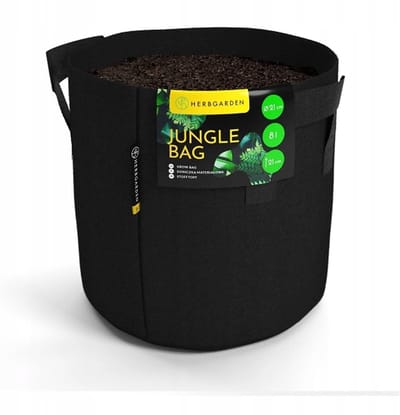 Herbgarden Jungle Tas Ronde Kweekzak 8L - 21x21x21cm