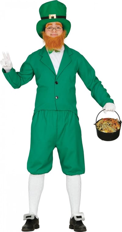 Fiestas Guirca - Kostuum Leprechaun - maat M (48-50) - Carnavalskleding - Carnaval - carnavalskleding 2027 - Carnaval kostuum