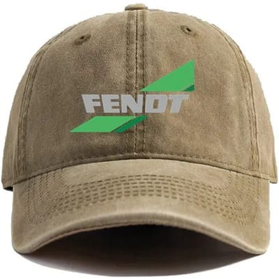 Fendt Landbouw Tractoren Verweerd Baseballpet Cool Mannen Retro Buiten Zomer Verstelbaar Papa Fendt Hoed Casual Adjustable gray
