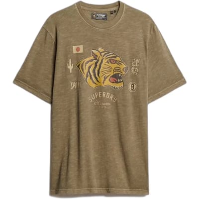 Superdry - Campaign Souvenir Loose T-shirt - Heren - T-shirts