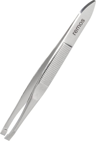 RVS Pincet met Rechte Punt - 8 cm