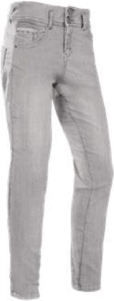 Brams Paris dames broek - denim jeans dames - Daisy - grijs denim - maat 27/32
