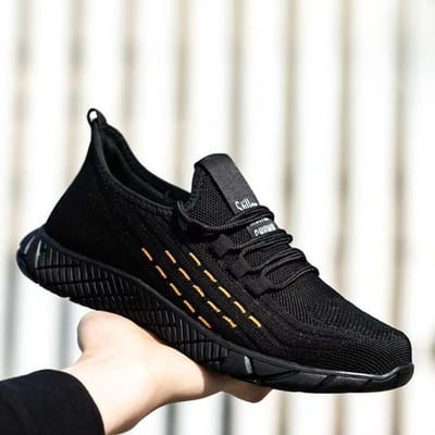 Chaussures de sécurité légères, antidérapantes et résistantes à l'usure pour hommes, chaussures de sécurité anti-écrasement et anti-perforation avec tête en acier 46