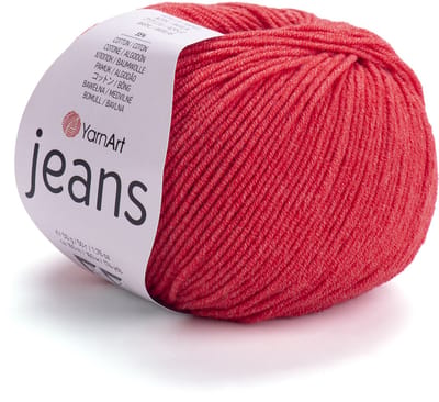 YarnArt Jeans – Katoenmix Breigaren – 50g – 160m – 55% Katoen / 45% Acryl – Voor Amigurumi & Kleding - Kleur 26