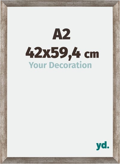 Your Decoration - Fotolijst A2 42x59,4 cm - MDF - Metaal Vintage - Mura